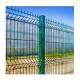 3mm Wire Diameter PVC Coated Garden Fence Panel 3D Design for Affordable Yard Security