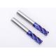2 / 4 Flute Solid Carbide End Mills Nano Coating Ball Nose End Mill HRC65