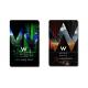MF Ultralight C Plastic Key Cards 13.56MHz , Transportation Contactless Payment Card
