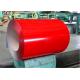 Pre Painted GRADE 340 Ppgl Steel Coil , ASTM A755M NIPPON BECKER Galvalume Roll