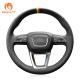 Leather Hand Sewing Wheel Cover for Audi A3 A4 A5 S3 S4 S5 RS3 RS4 RS5 2020 2021 2022