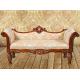 Velvet Fabric Fireproof Cotton Royal Wooden Luxury Sofa For Small Living Room 45kg/Cbm