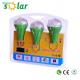 Economy competitive solar home lighting system with 3 LED bulbs for Lighting Africa