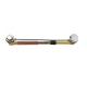 Brass Bathtub Waste Drain Shower Faucet Accessories with Push Button / Copper Color Pipe