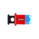 Safety Electrical Lockout Devices Red Color For Single / Multi Pole Circuit Breaker