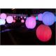 Event Inflatable Advertising Products , Led Lighted Colorful Inflatable Ground Ball