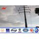 Octagonal Steel Electric Utility Pole For 132kv Electrical Distribution Line