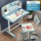 Drawing Childrens Plastic Desk And Chair Set Home Height Adjustable 74x50cm