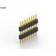 Insulation Resistance 1mm Pitch Header , Single Row Male And Female Header Pins