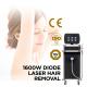 Customizable Diode Laser Hair Removal Machine 2000W 4 Wavelengths 808nm
