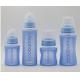 Multi-Pack Glass Baby Bottles with Silicone Sleeves, Nipples, Neck Rings, and Caps