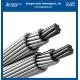 ASTM Bare Electrical Aluminum Cable 232m Turkey ACSR Conductors Outdoor
