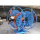 Strip Coil Steel Uncoiler Manual Hydraulic With Single / Double Head