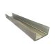Light Steel Galvanized Sheet Metal U Channel Q235B Q345B S235JR Material