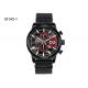 BARIHO Men's Quartz Watch Four Color Options Leather Band Wrist Watch M143