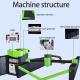 Portable CNC Cutting Machine , 1000-2000W Fiber Laser Cutting Machine