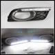 Car accessories LED DRL for Honda Civic 2012 2013 LED Daytime Running Light fog light lamp