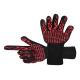 Printing Logo Heat Resistant BBQ Gloves , Insulated Cooking Gloves