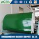 PVC / PU Green Portable Conveyor Belts Flat Surface Production Line