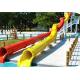 Double Twist Hotel Water Slide Aqua Park Spiral Swimming Pool Slide 5.0m Height