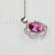 2040 Degree Sapphire Pendant Necklace