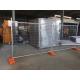 Secure Reusable Plastic Feet Movable Temporary Fence For Construction Sites