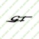 For Maserati GT Bright Black Upgraded Side Badges Suitable