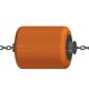 Polyethylene Chain Support Buoy Through Type Buoy For Ports / Marine Construction