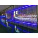 1R1G1B Transparent LED Drapery Display IP43 62500 Dots/Sqm 3 Year Warranty