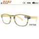 New arrival and hot sale of plastic reading glasses with color lenses, suitable for women