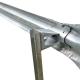 ISO9001 2008 Certified Three Wave Steel Beam Guardrail for Roadside Impact Resistance