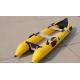2 Person 0.9mm PVC Inflatable Sea Kayak For Eskimo Hunter , CE Certificate