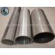 Johnson Wedge Wire Mesh Pre Packed Well Screens For Sea Water Intake System