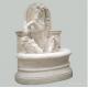 Beautiful Horse Head Carved Marble Wall Water Fountain