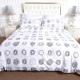 100% Cotton King Single Hotel Bedding Sets Customizable Hotel Plain White Bed