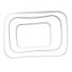 Personalized Square Rubber O Rings Transparent For Floodlight Lamp LED light Seals