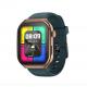 270mAh Round Shape Smart Watch With AMOLED Display Music Control Rotating Crown