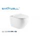 Chaozhou Gravity Flushing Wall Mounted Wc Toilet One Piece Structure 575 * 360 * 360mm