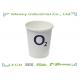 220ml Single Wall Paper Cups , Disposable Drinking Paper Cup With Different Design Printing