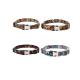 Heat Transfer Personalized Pet Collars Metal Buckle Custom Dog Collars