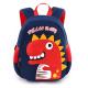 2 Sizes Toddler Kindergarten School Bags Dinosaur Childrens Backpack 3D Cartoon