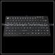 2 In 1 Black Washable Keyboard And Mouse High Temperature Resistant