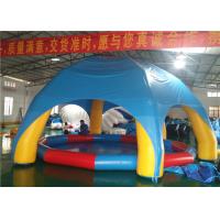 Children Above Ground Swimming Pools Portable EN14960 With Shade Tent