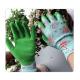 Rubber Coated 15 Gauge Flower Knitting Children's Outdoor Use Gardening Gloves