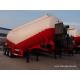 40T cement bulker triple axle bulk cement silo truck horizontal cement silo - TITAN VEHICLE