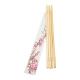 Fast Food Korean Round Bamboo Chopsticks Sushi Japanese Splinter Free