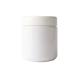 8oz Child Resistant Plastic Jars White Weed Jar with Childproof Lid