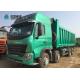 Euro 4 420HP High Roof Cab HOWO A7 Dump Truck With Double Bunker For Phillipine