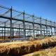 Portal Frame Steel Structure Warehouse For Storage With H Section Steel
