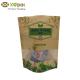 USDA Certified Organic Recycling and compostable kraft paper bag